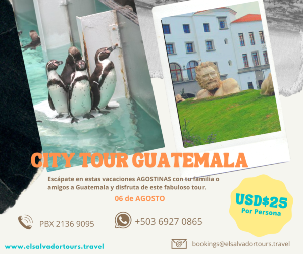 City Tour Zoo Aurora Guatemala